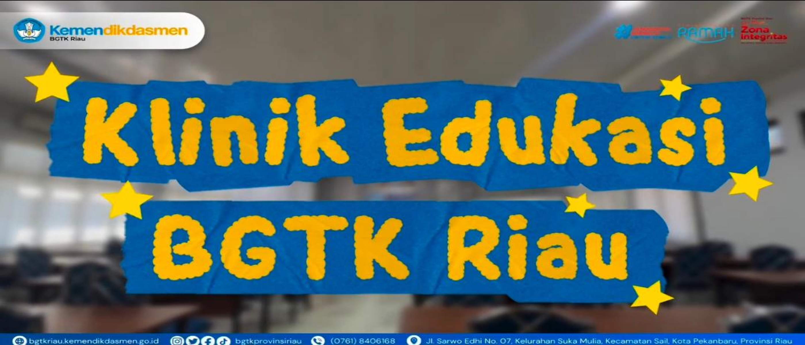 Klinik Edukasi BGTK Riau 2026: Wadah Transformasi Guru untuk Pembelajaran Berkualitas