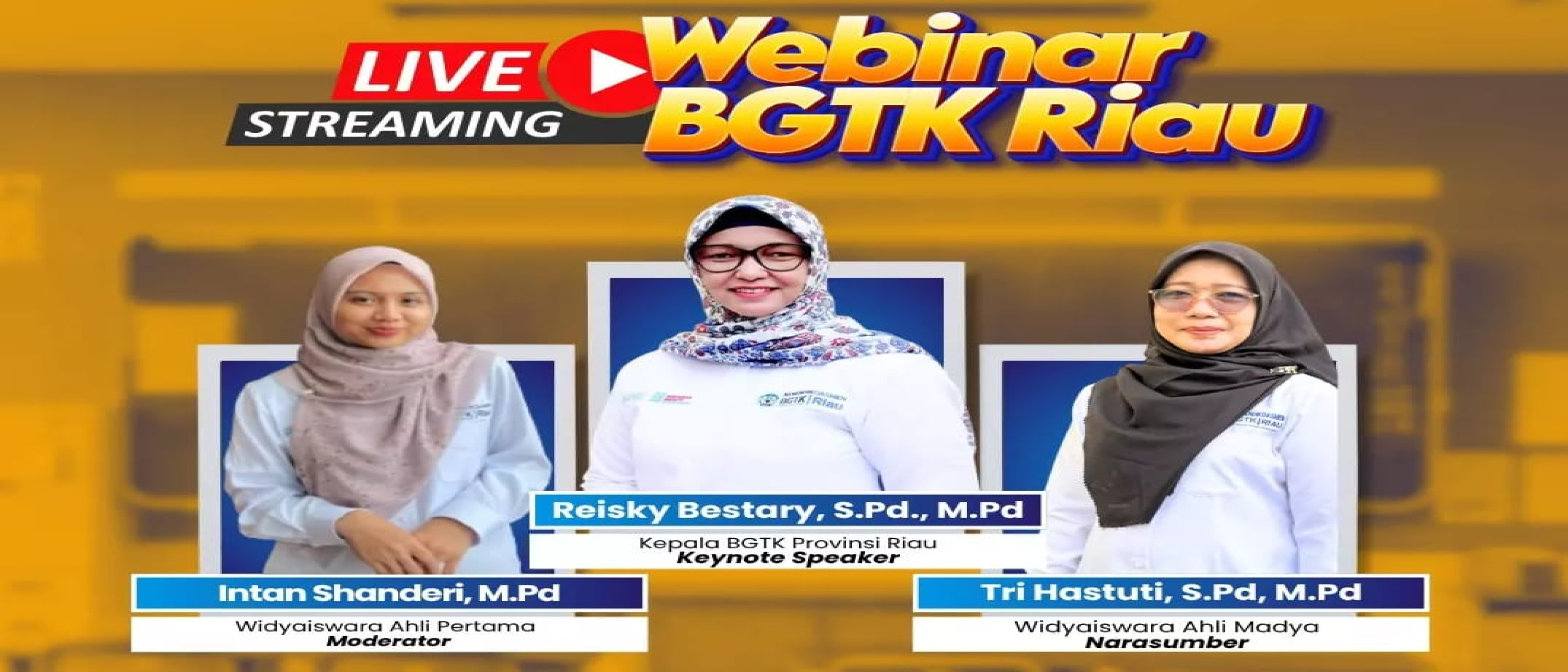 BGTK Riau Perkenalkan LMS Klinik Edukasi Daring untuk Perkuat Layanan Pembelajaran GTK