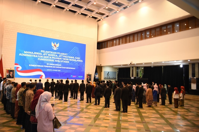 Pelantikan Pejabat Bukan Sekadar Formalitas Melainkan Amanah Pencerdasan Kehidupan Bangsa
