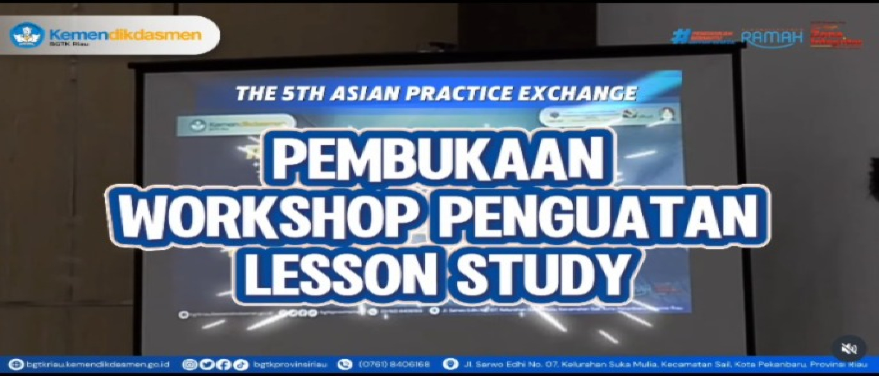 Pembukaan Workshop Penguatan Lesson Study