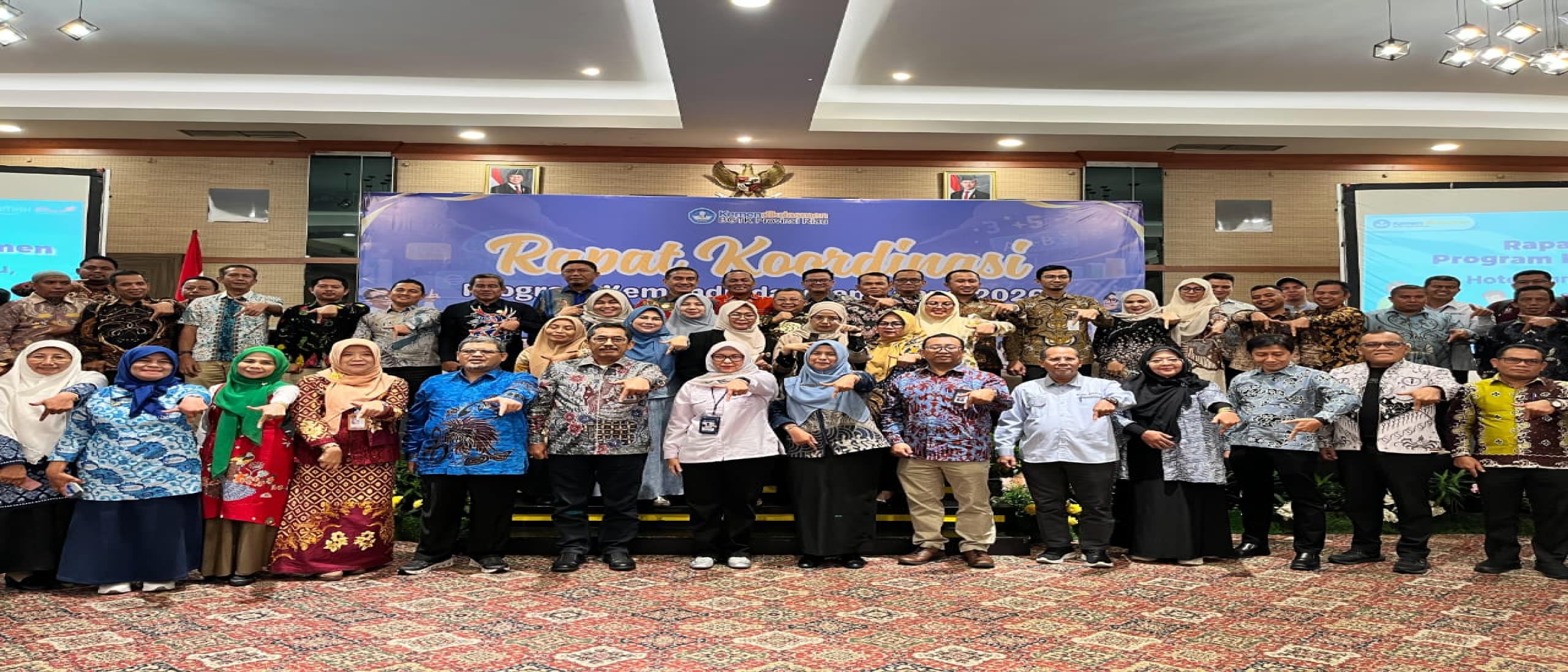 Rapat Koordinasi Program Kemendikdasmen Tahun 2026 Resmi Dibuka Sekretaris Jenderal GTK, Perkuat Sinergi dan Kolaborasi Bersama Mitra