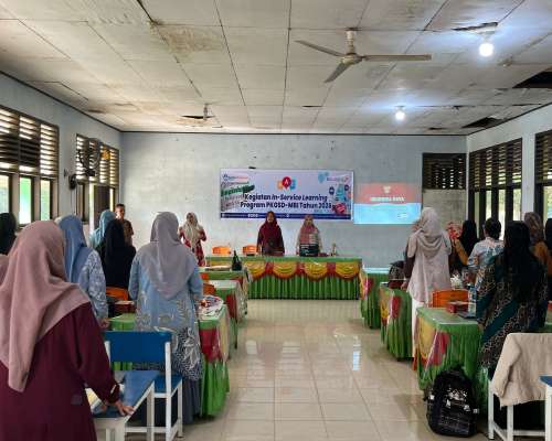 Kegiatan In service Learning Program PKGSD-MBI Kab. Inhu tahun 2026