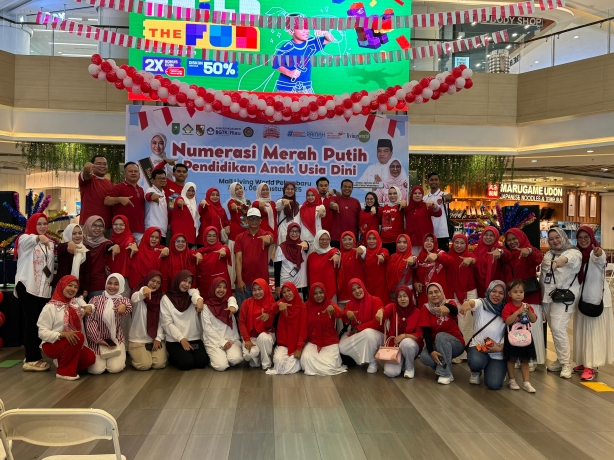 BGTK Riau Gencarkan GNN di Riau dengan Tema Numerasi Merah Putih Pendidikan Anak Usia Dini