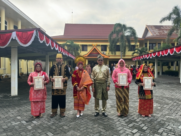 BGP Provinsi Riau Gelar Upacara Peringatan Hari Kemerdekaan ke-79 dengan Semarak Adat dan Keceriaan