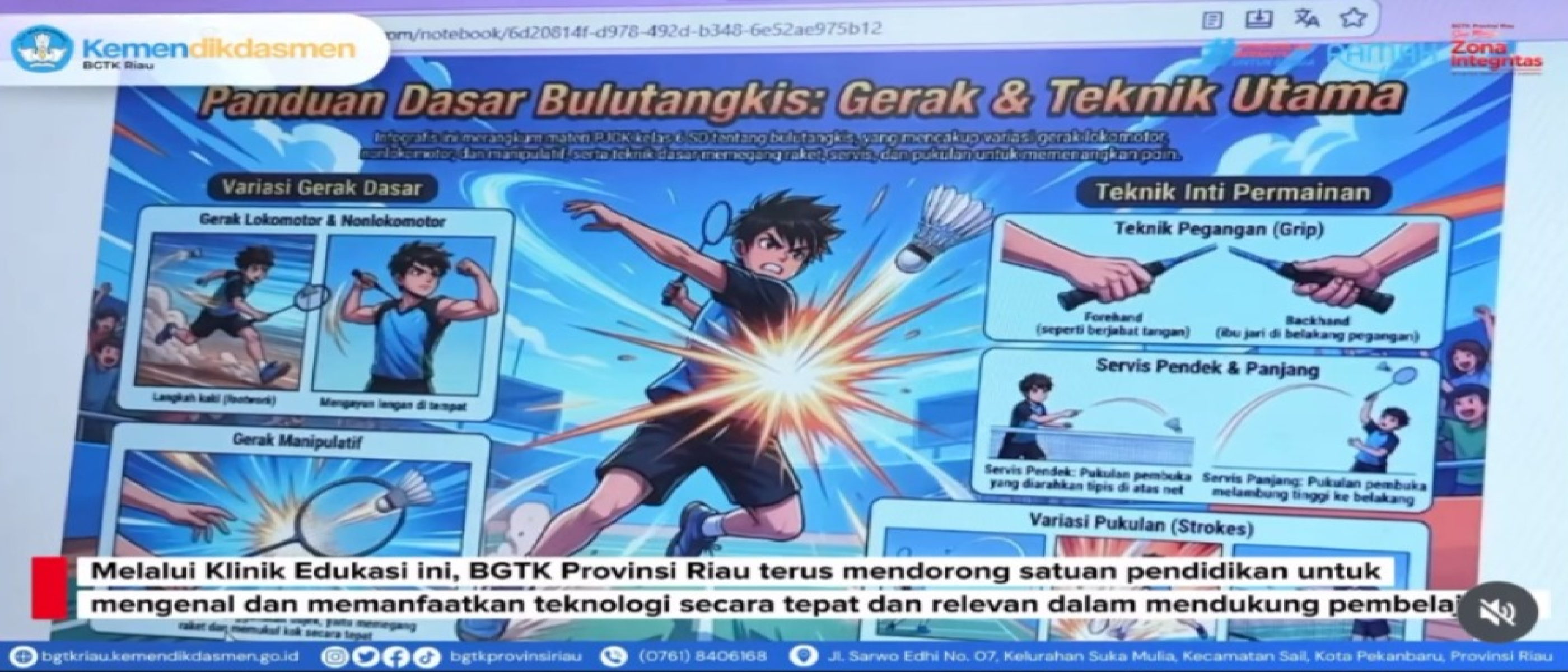 BGTK Riau Dorong Penerapan Koding dan Kecerdasan Artifisial dalam Pembelajaran