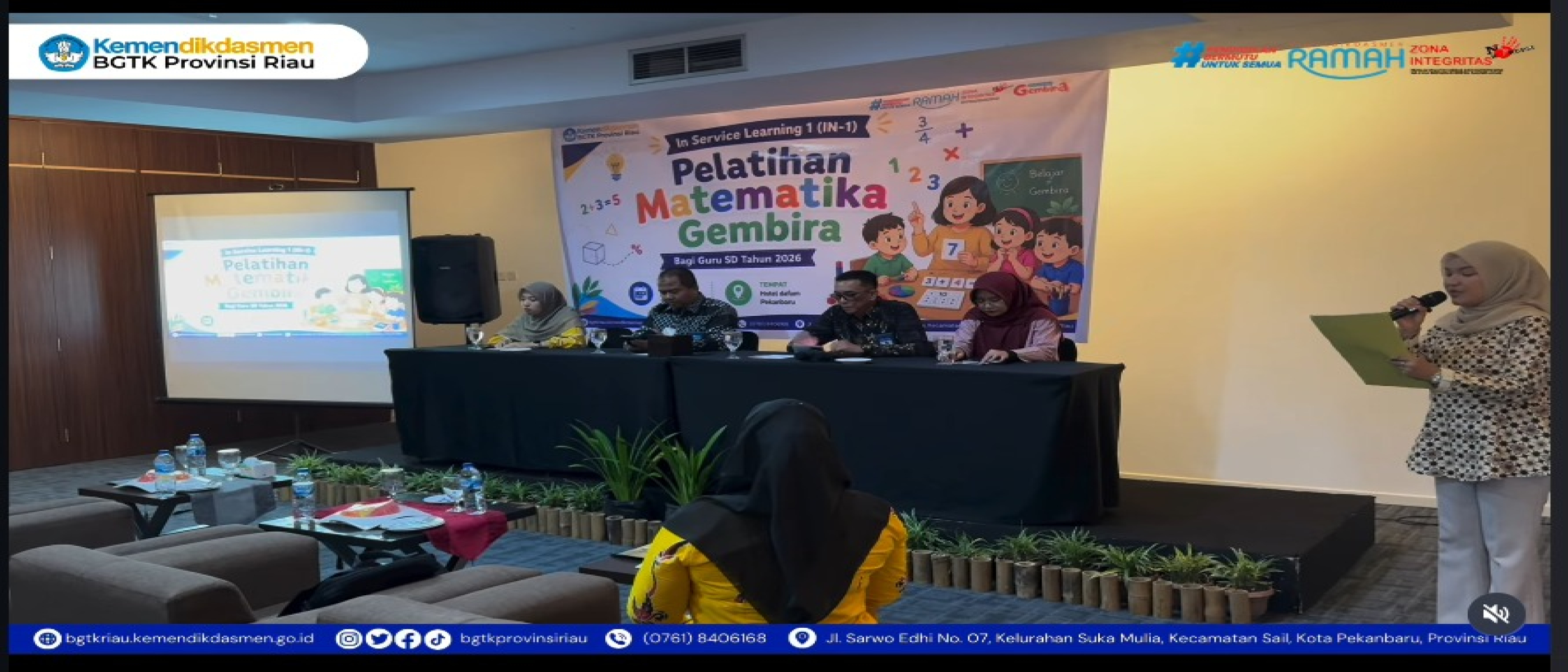Pelatihan Matematika Gembira bagi Guru SD Tahun 2026 Resmi Dibuka