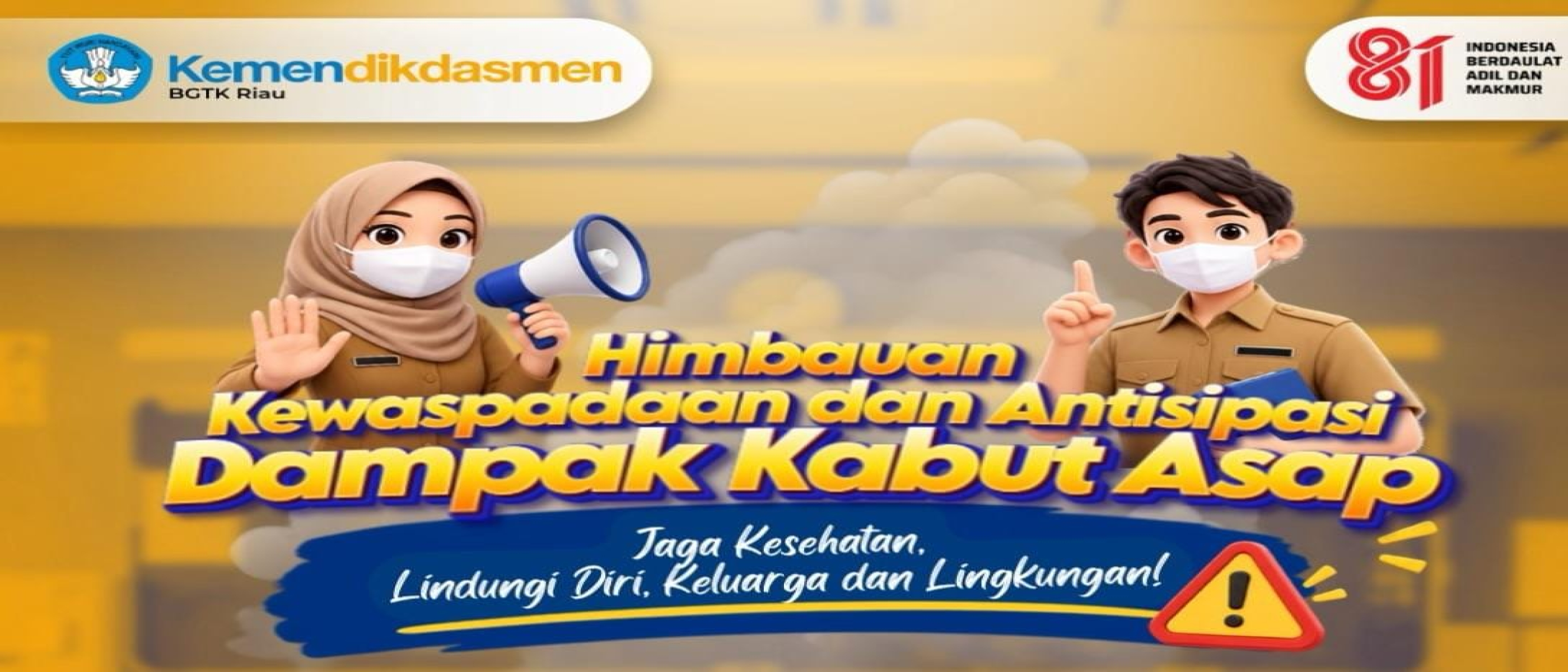Waspada Dampak Kabut Asap, Lindungi Kesehatan dan Lingkungan